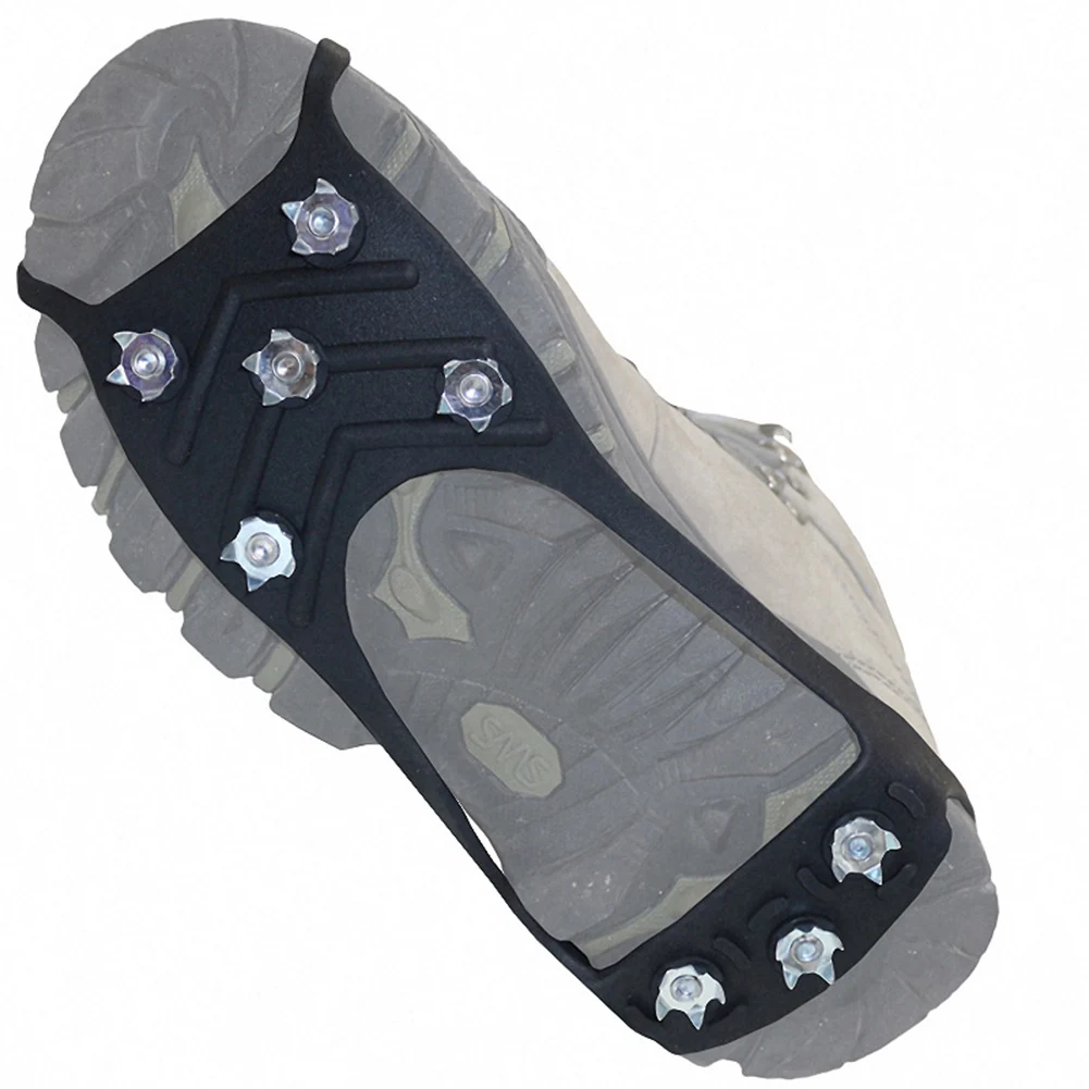 Зимние противоскользящие шипы для обуви скалолазания по льду зажимы на снегу