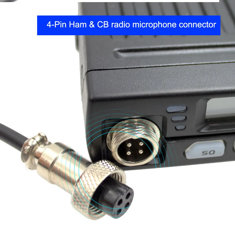 Citizen Band мульти-нормы CM-40M AR-925 Мобильная радиостанция CB 25,615-30,105 Mhz AM/FM 13,2 V 8 ватт с ЖК-экраном любительские радиостанции