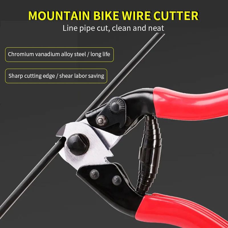 

High Quality Bicycle Cable Pliers Inner Wire Cutter Tongs Brake Shift Cable Pincers Sharp Pliers Bike Multi-Function Repair Tool
