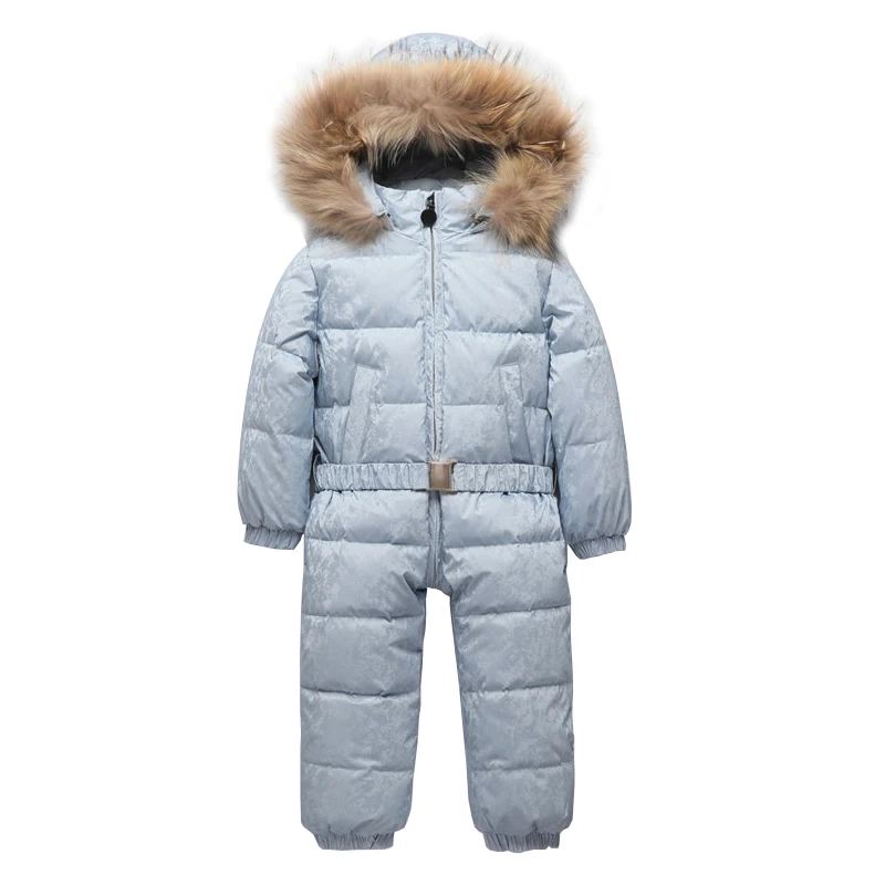 От 2 до 5 лет русский Зимний комбинезон комбинезоны для девочек пуховик мальчиков