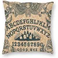 decorative pillowcase personalized ouija board horror movie european square cushion cover standard pillowcase for men