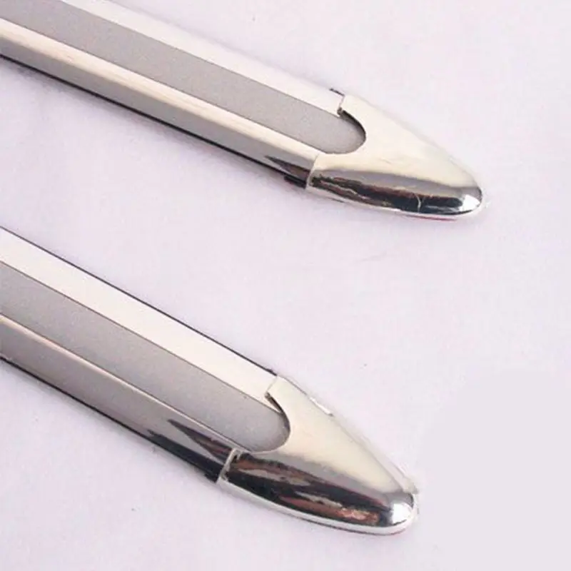 

4 Pcs Auto Body Bumper Guard Protector Sticker Anti-rub Bar Car Bumper Strips 28GC