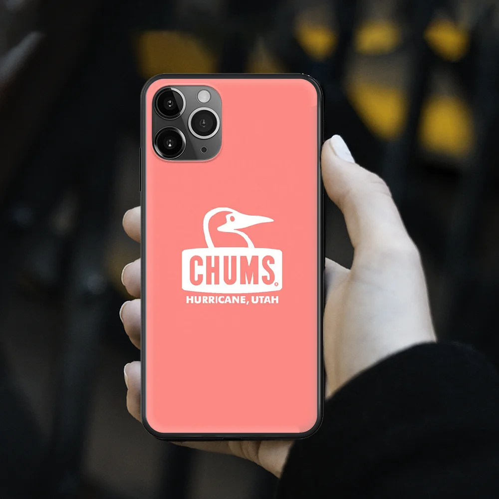 

fashion trend chums Brand Phone Case cover For iphone 5 5S 6 6S PLUS 7 8 12 mini X XR XS 11 PRO SE 2020 MAX black shell trend