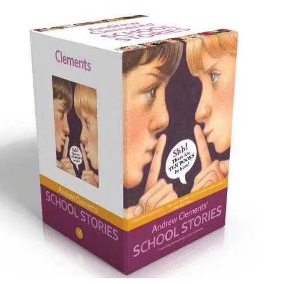 10 книг/набор Andrew Clements Frindle английские книги для чтения Американский Классический