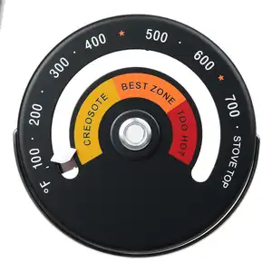 Профессиональный термометр с Магнитной Плитой, работающий от тепла, для дровокола, горелка для камина, вентилятор, термометр