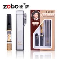 zobo washable cigarette tar filter cigarette holder storage box set microporous filter for 8mm cigarettes smoking accessories