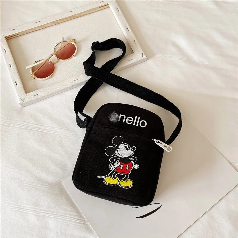 Повседневная холщовая женская сумка через плечо для мальчиков и девочек с