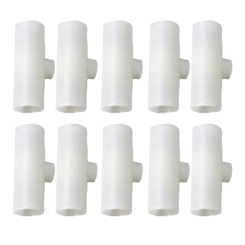 Пвх тройник фитинги 1/2 &quot3/4&quot трубка Столярный адаптер Муфта капельный