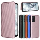 Чехол для Realme GT Master Edition, кожаный чехол-книжка из углеродного волокна для Realme GT, тонкий Чехол-кошелек с магнитной застежкой и отделением для карт