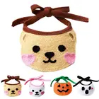 Dorakitten 1 шт. нагрудник для щенка мультяшный Забавный милый шарф для собаки бандана для щенка шейный платок для котят одежда для домашних животных и аксессуары