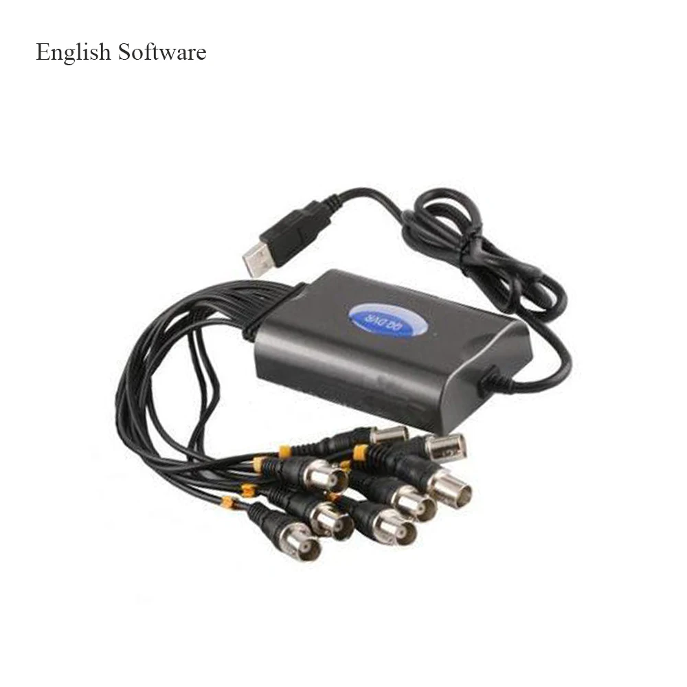 HF 4 канала USB 2,0 Видео Захват карты 4 канала видео+ 4 аудио USB DVR UU DVR в реальном времени HD D1 планшетный компьютер монитор карты