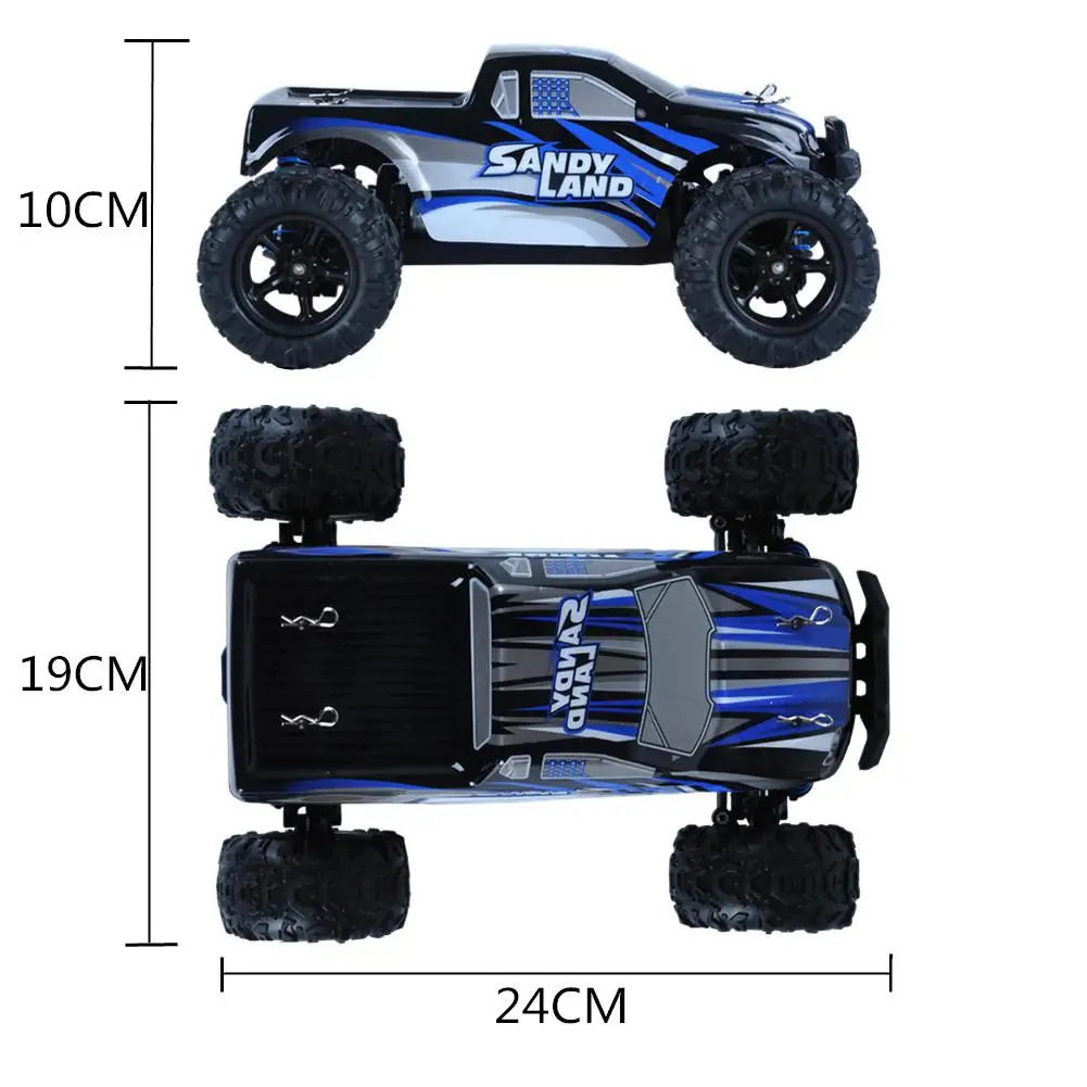 Радиоуправляемый автомобиль масштаб 1:18 9300 ГГц радиоприемник 4WD быстрый 30 + миль/ч