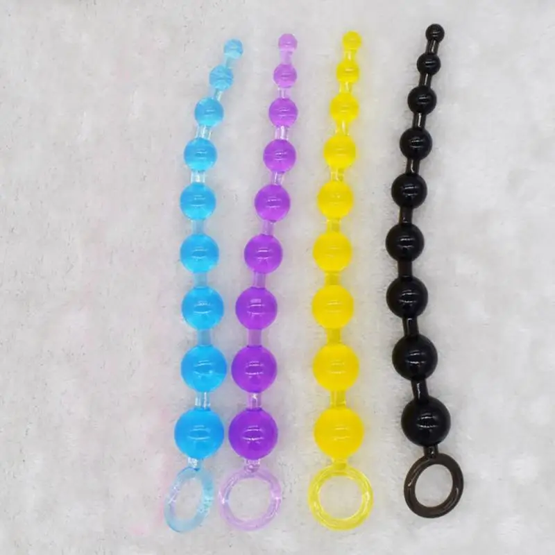 Нетоксичные водонепроницаемые анальные шарики 10 шариков Анальная пробка секс