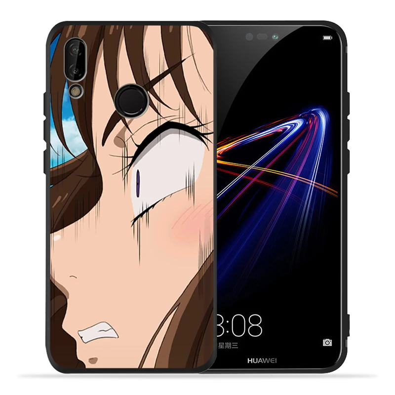 Черный мягкий чехол для телефона 7 смертных грехов Nanatsu No Taizai Huawei 40 30 20 10 9 Lite Pro P smart