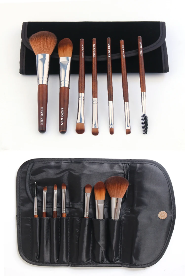 ENZO KEN Professional Cosmetic Brush Makeup Artist Tool for Face Eyeliner Blush Contour Foundation Brushes with Case | Красота и
