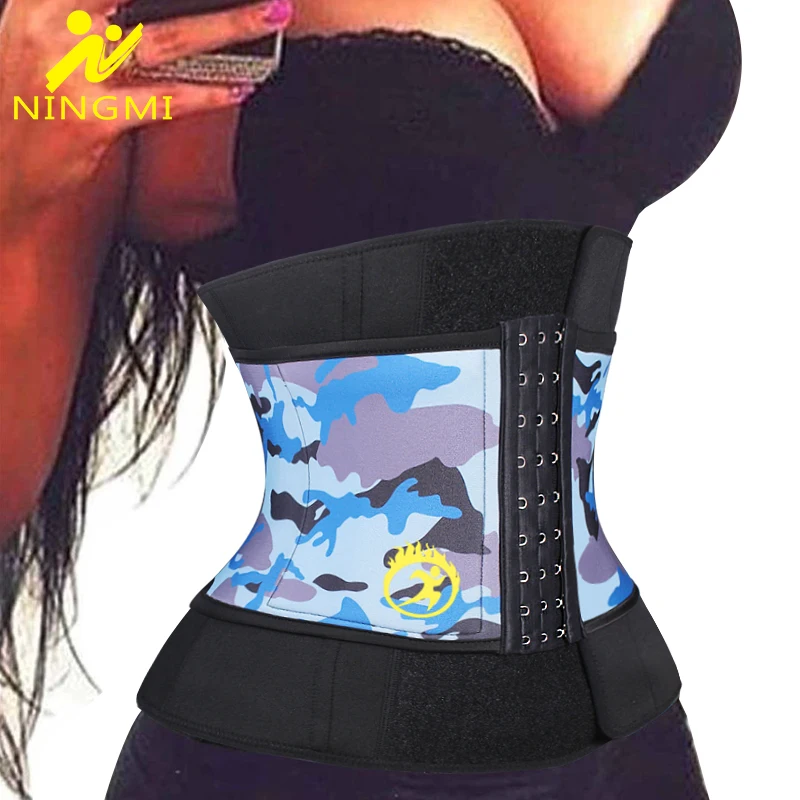 Тренировочный пояс для талии NINGMI Женский неопреновый корректирующий похудения с