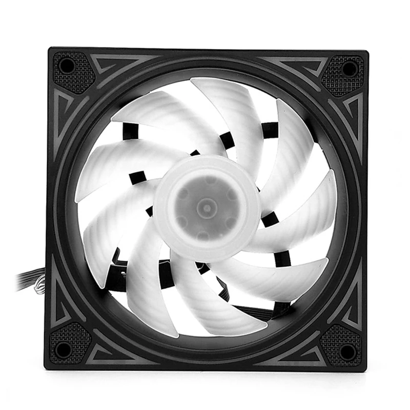 Coolmoon Вентилятор охлаждения 6 шт. 12 см многослойная подсветка RGB процессор