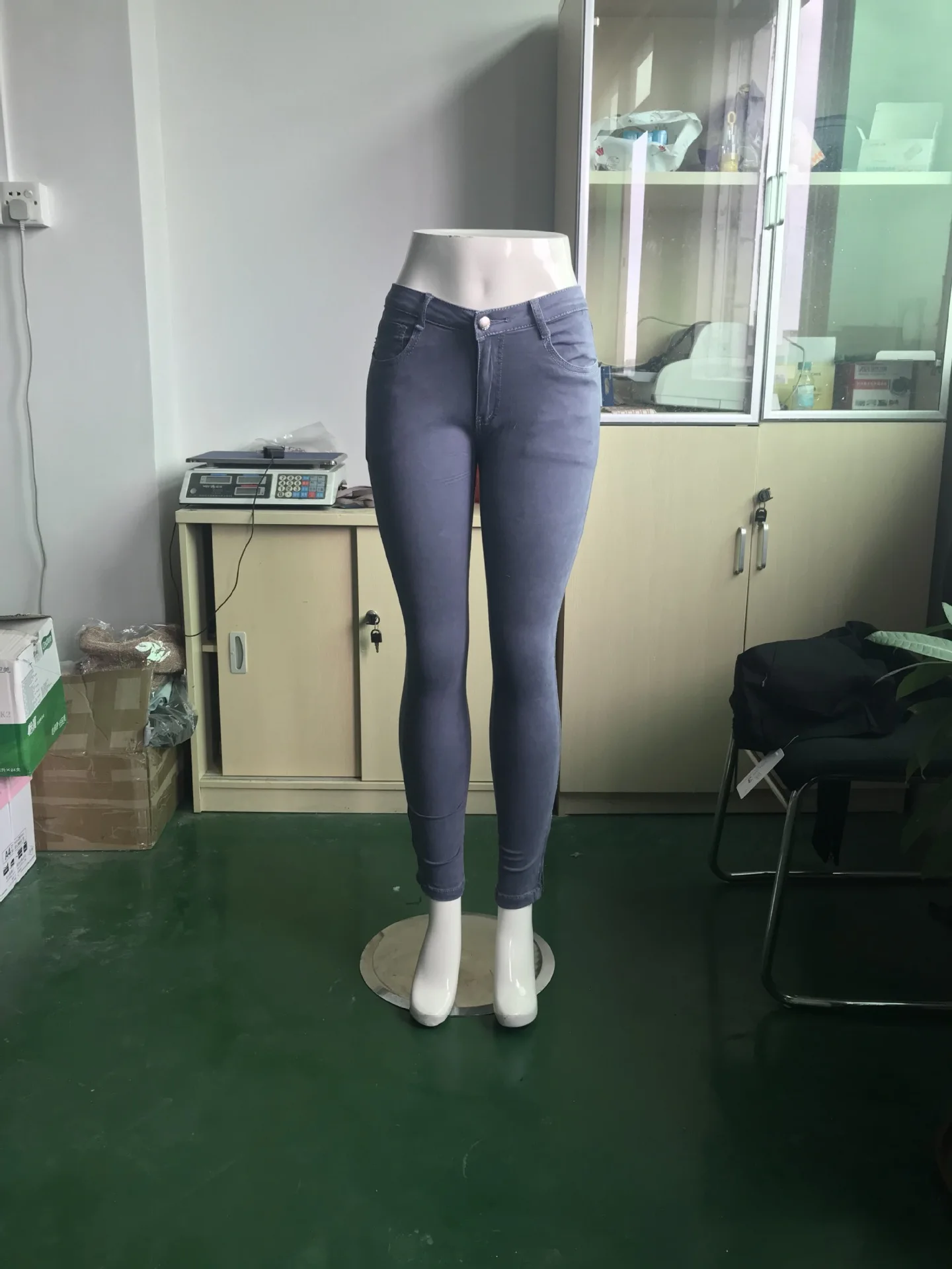 Женские джинсы с эффектом пуш ап на молнии|Узкие джинсы| |