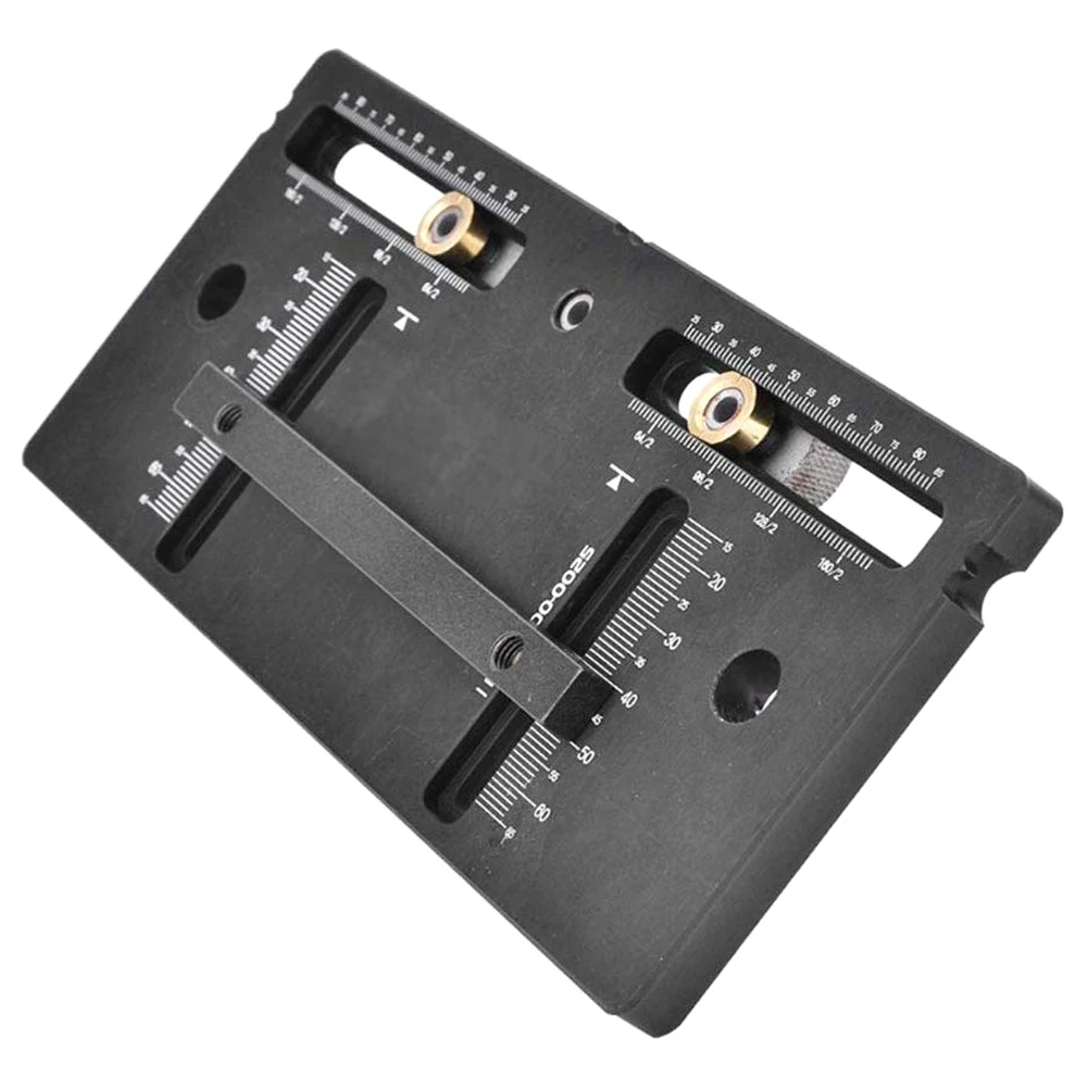 

Dowelling Jig for Furniture Handle Jig Template Wood Dowel Drill Guide Locator Tool for Cabinet Knobs Pulls Handles Installation