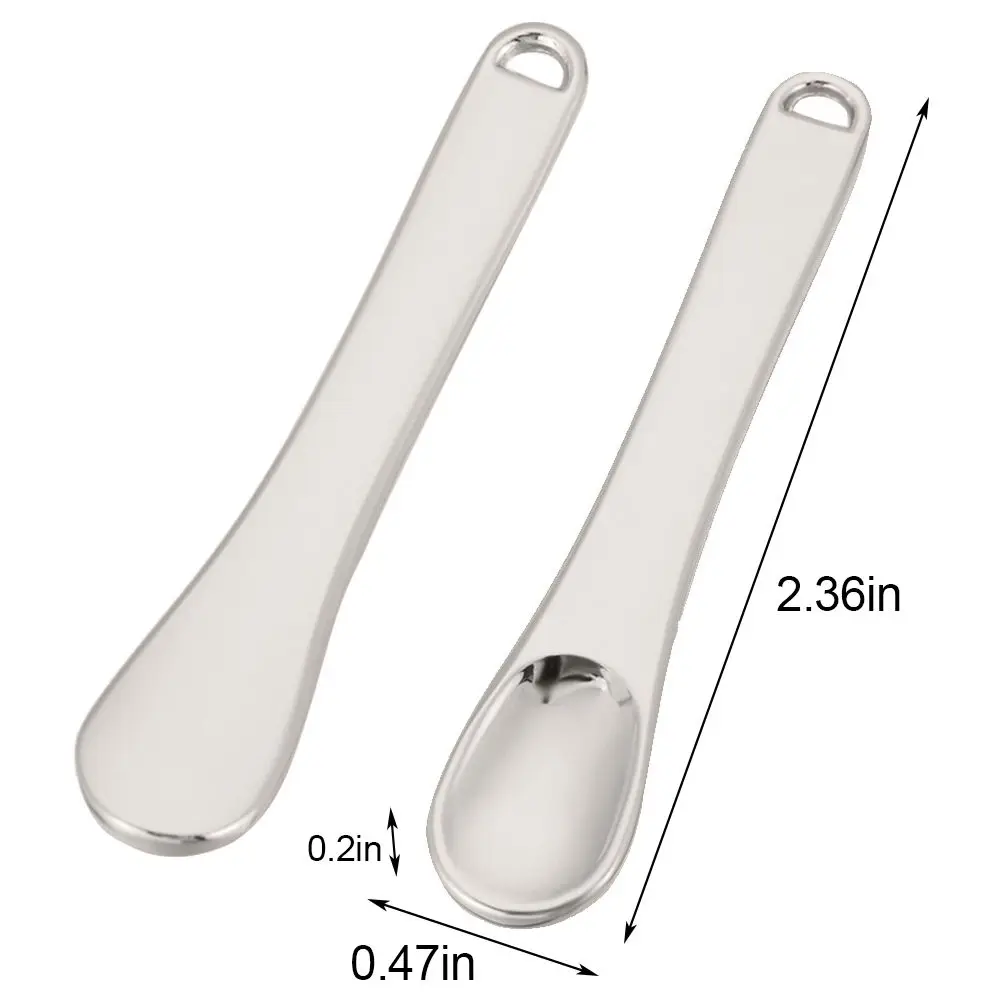 Металлическая Косметическая лопатка для ухода за кожей разноцветная маска лица |