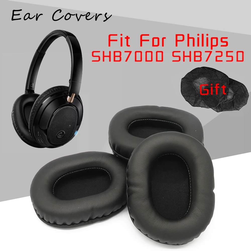 

Ear Pads For Philips SHB7000 SHB7250 Headphone Earpads Replacement Headset Ear Pad PU Leather Sponge Foam