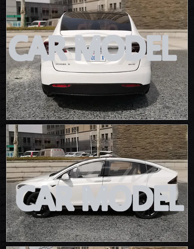 1:18 Масштаб сплава игрушечные транспортные средства TESLA модель X модель автомобиля SUV детских игрушечных автомобилей оригинальные авторизованные детские игрушки