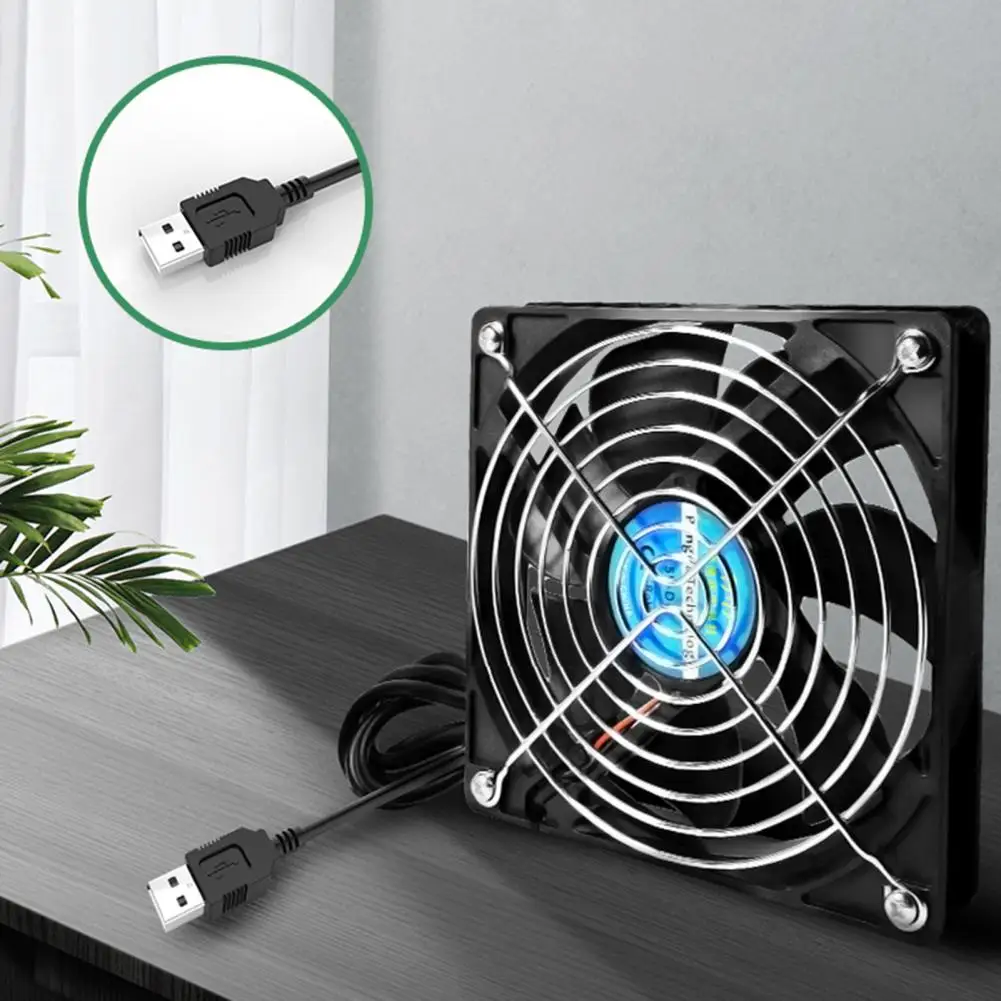 Вентилятор охлаждения для телевизора с низким уровнем шума 5 В 12 см | Компьютеры и