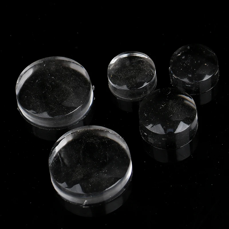 5 шт. Сменная головка для переноса штампа силиконовая прозрачная Желейная