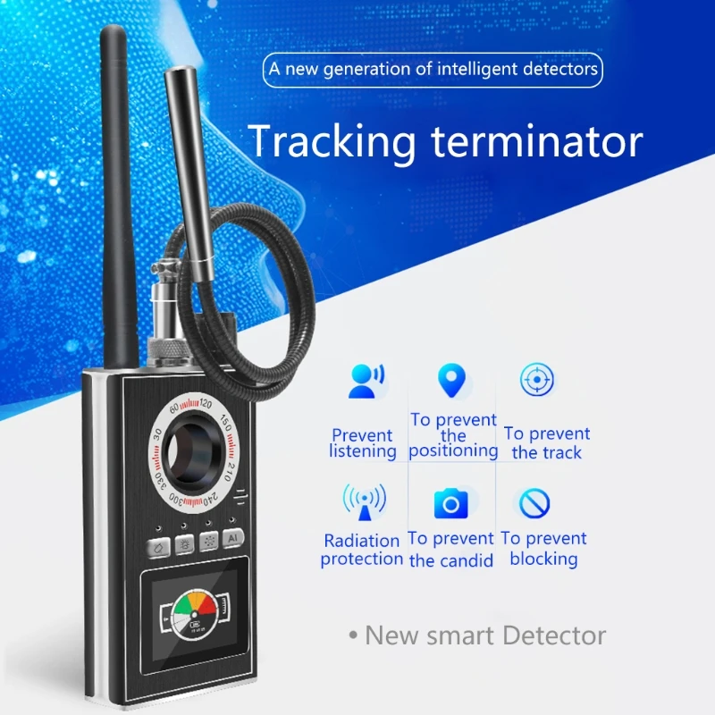 

RF Signal Detector for Camera Finder Wireless Hidden Camera GPS Tracker 28GC