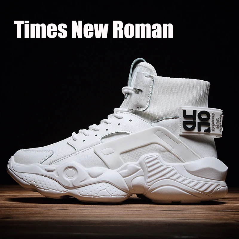 Times/Новинка Теплые модные мужские ботильоны в римском стиле Визуально