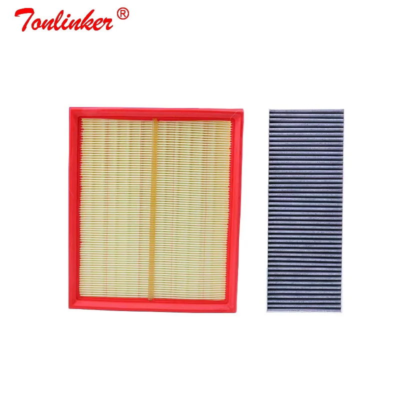 2 Pcs Filter Set Воздушный фильтр салонный фильтр Внешний Набор для Audi A4 8E B6 B7 2000-2009/A6 C5 Avant 2000-2005/Audi Allroad C5 2003-2005 модель 2 шт - Цвет: 2 Pcs Filter Set