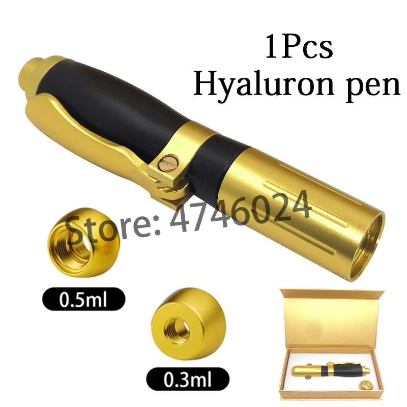 1pcs pen 0,3 мл/0,5 мл 2 в 1 ручка с гиалуроновой кислотой пистолет с гиалуроником lin для удаления морщин против старения подтяжка губ высокое давление - Цвет: 1pcs pen