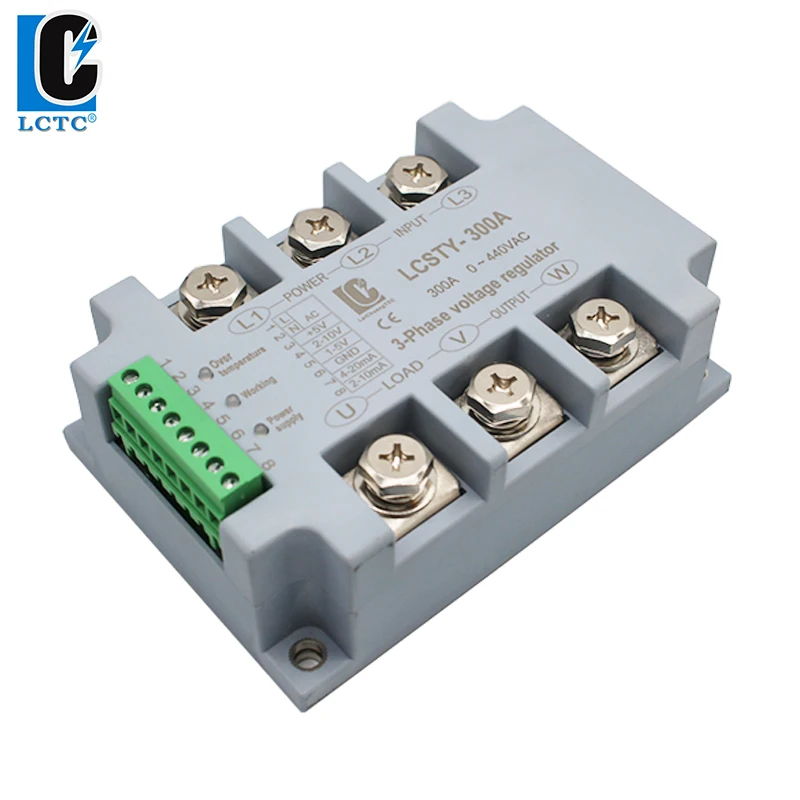 Трехфазный регулятор мощности SCR 380 В а напряжения scr 4-20 мА 2-10 1-5 | Обустройство