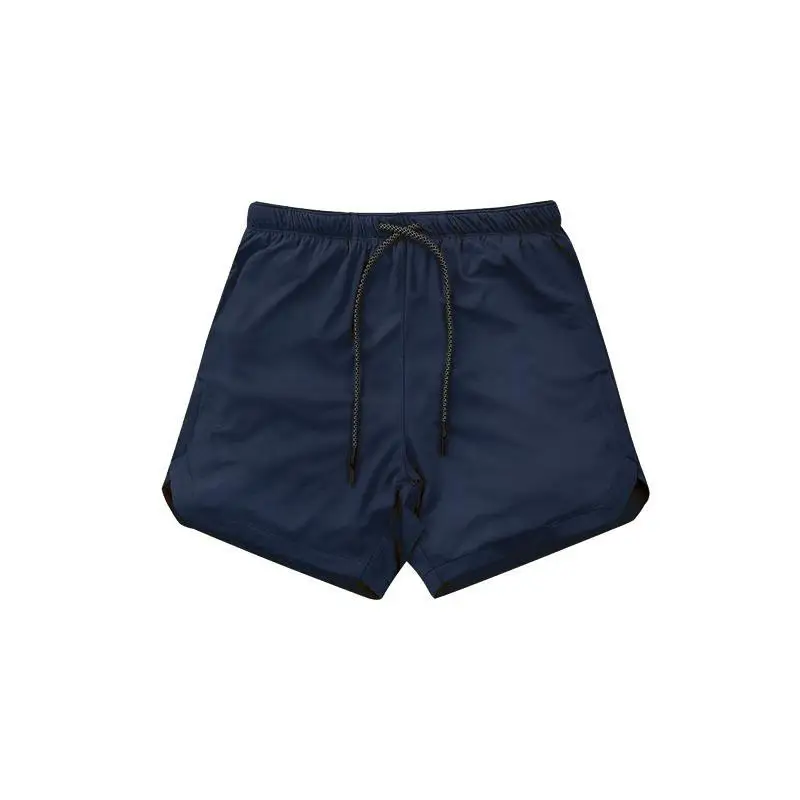 Мульти-с карманом на змейке карманные мужские шорты для бега s 2 в 1 короткие брюки