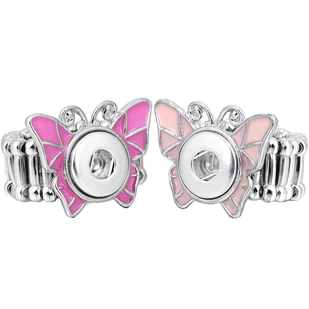 Новые ювелирные изделия с застежкой-бабочкой эластичные кольца застежкой 12 мм