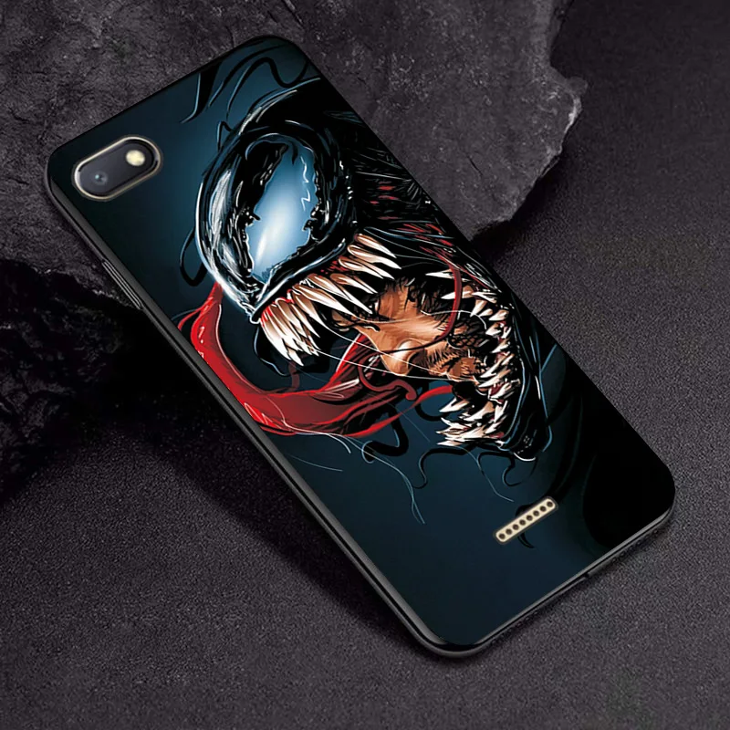 TPUBLK644 Чехол для Xiaomi Redmi 6A чехол Hero Marvel чехол для телефона для Xiaomi Redmi 4A 5A 6A 7A 8A черный ТПУ чехол для Redmi 4X5 6 7 8 чехол s - Цвет: TPUBLK644