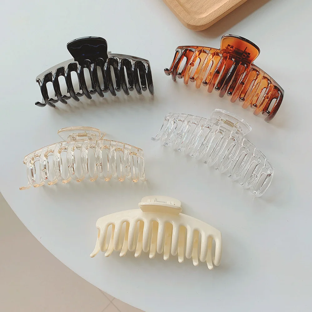 

Новейшая летняя заколка для волос в стиле ретро, Женская Корейская элегантная заколка для волос в виде акулы