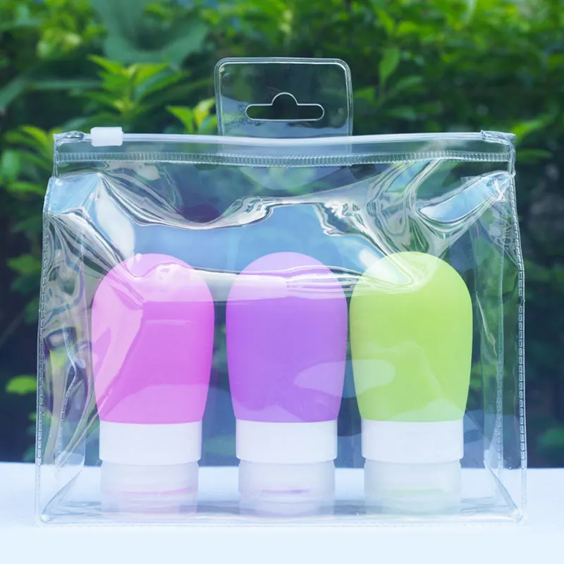 Портативный Силиконовый дорожный прозрачный пластиковый эмульсионный