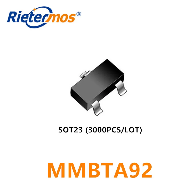 3000 шт. MMBTA92 MMBTA92LT1G SOT23 A92 2D PNP 500MA 300V|pnp|pnp sot23 |