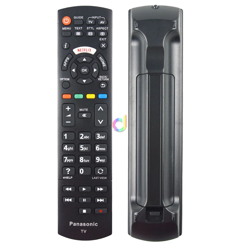 Умный ТВ-пульт дистанционного управления RM-L1268 для цифрового ТВ Panasonic Netflix N2Qayb00100