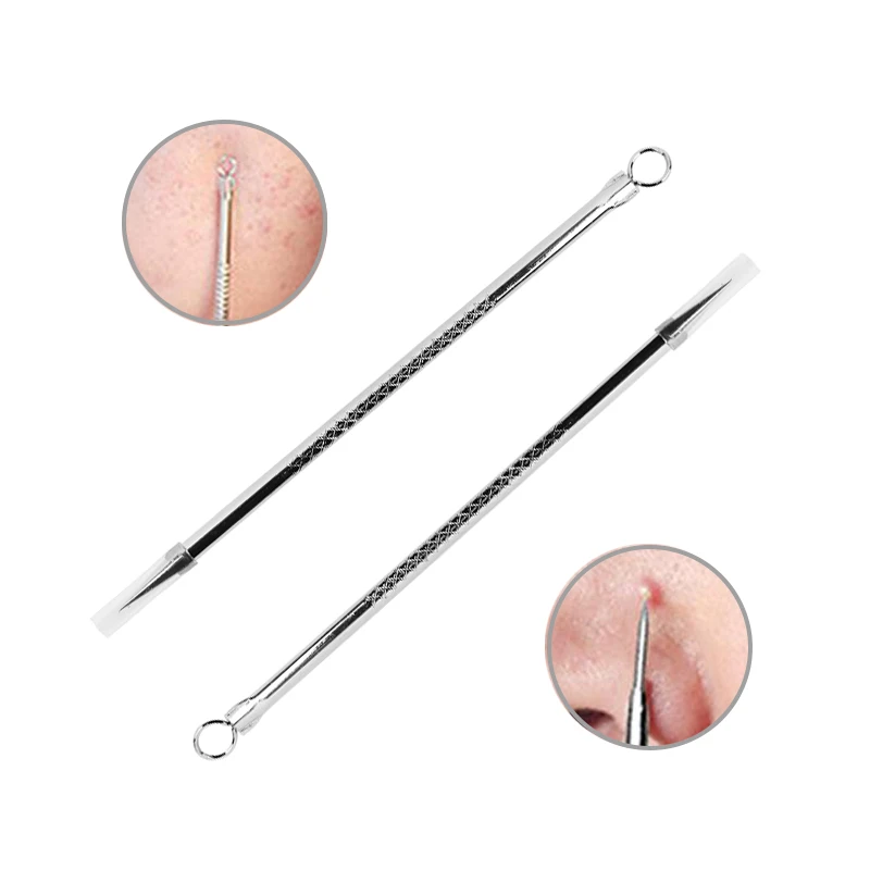 Инструменты из нержавеющей стали для удаления черных точек комедонов акне