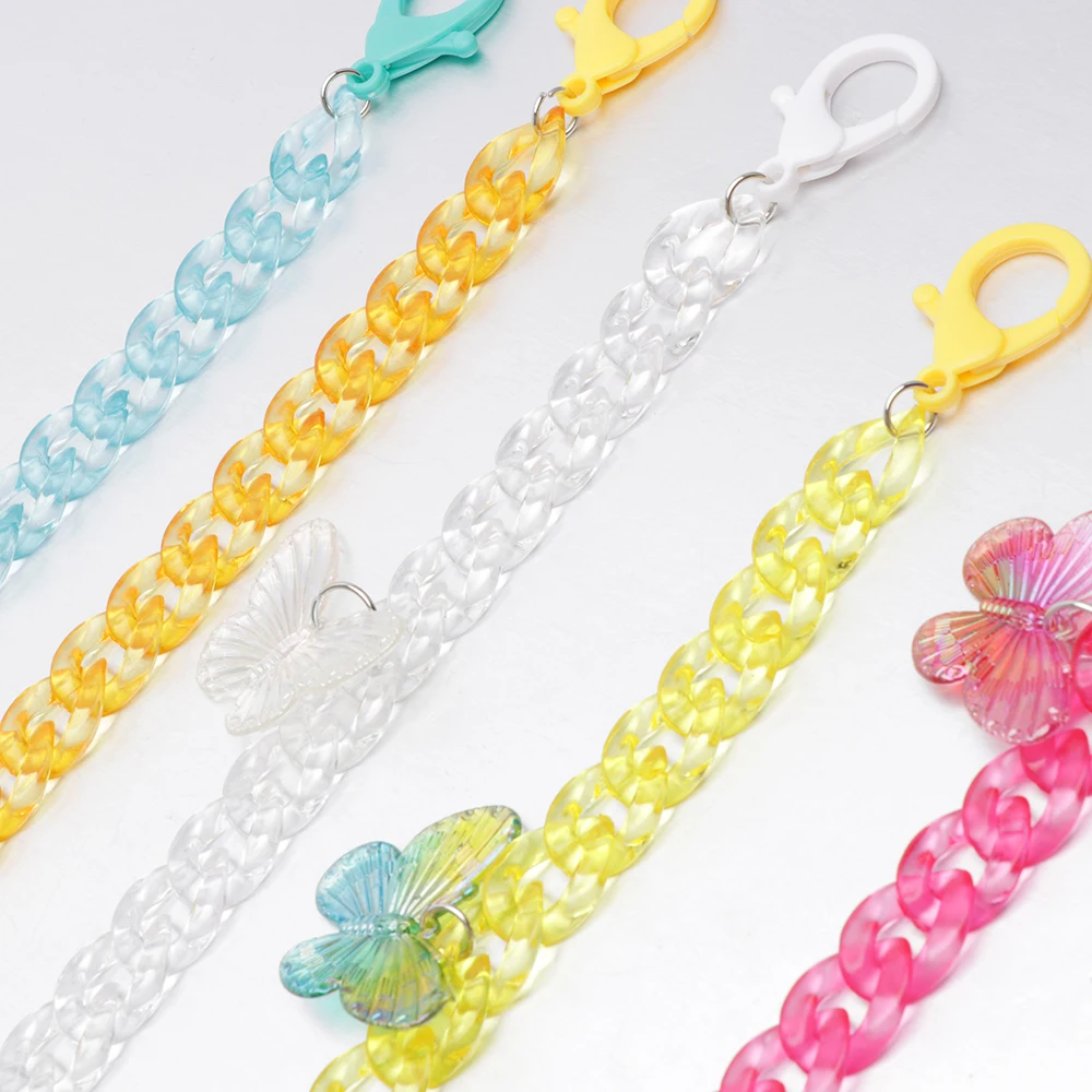 

Acrylic Lanyard Mask Storage Artifact Portable Mask Storage Chain Glasses Chain For Storing Masks Save Masks Holder Portable