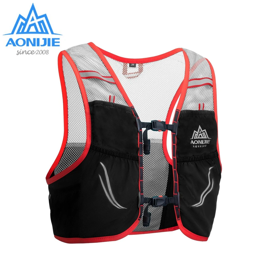 Легкий Рюкзак AONIJIE C932 2,5 л, жилет для бега, нейлоновая сумка с гидратором, сумка для велоспорта, марафона, портативная Ультралегкая сумка для ... от AliExpress RU&CIS NEW