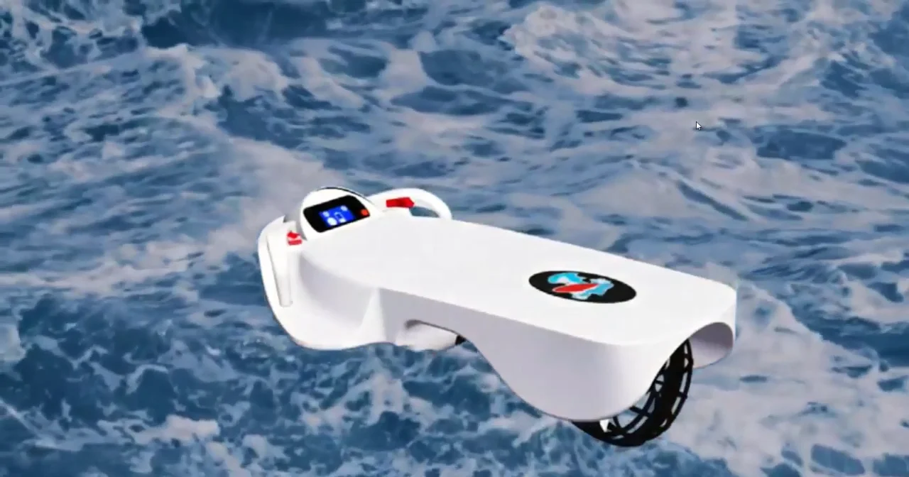 

High Speed Propeller 3200w 12Ah Sea Scooter EU Warehouse Electric Swimming Surfboard Adult