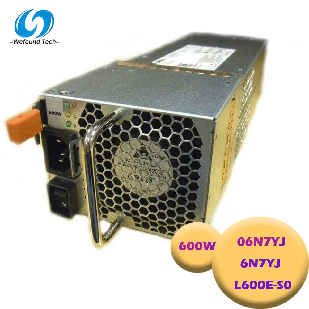 For DELL MD1200 MD3200 Server Power Supply 06N7YJ 6N7YJ L600E-S0 600W