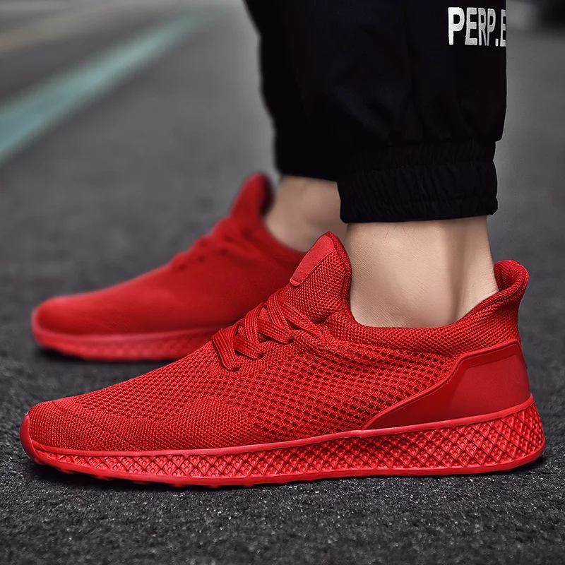 

Fashion Sport Shoes Men Air Mesh Running Shoes Zapatillas Hombre Deportiva Men Lace-Up Jogging Shoes Sneakers Men Training Shoes