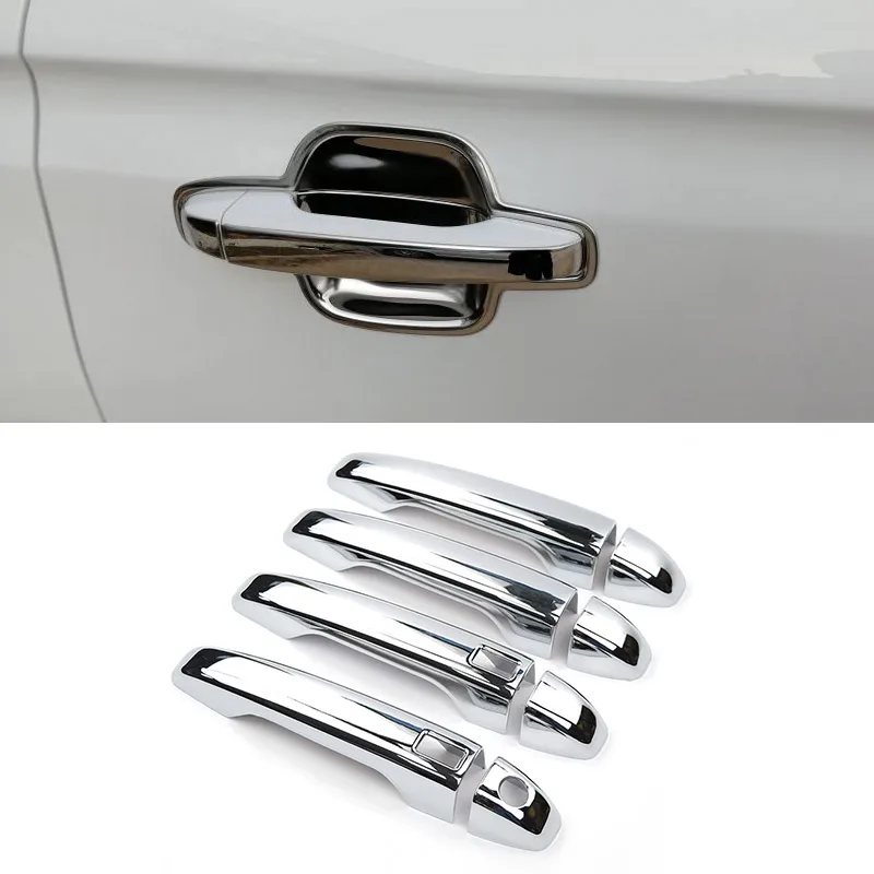 Vtear Джили Атлас Дверная ручка Крышка наружная дверная чаша хромированная Накладка для стайлинга внешние