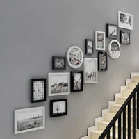 stairs photo frame on the wall corridor 15 piece set hanging pictures 5 7 10 inches simple and modern decorative paintings