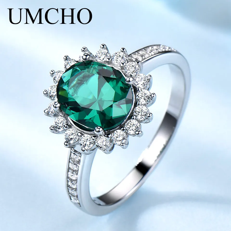 Кольцо женское из серебра с зеленым Изумрудом и камнем талисманом|ring brand|ring forrings