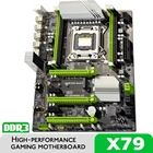 Материнская плата Atermiter X79 Turbo LGA2011, плата ATX USB2.0 SATA3 PCI-E NVME M.2 SSD с поддержкой памяти REG ECC и процессора Xeon E5